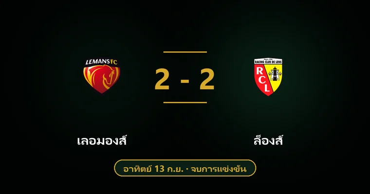 ปกบทวิเคราะห์ เลอมองส์ พบ ล็องส์