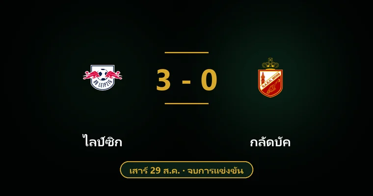 ปกบทวิเคราะห์ ไลป์ซิก พบ กลัดบัค