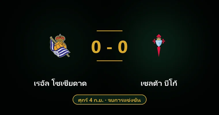 ปกบทวิเคราะห์ เรอัล โซเซียดาด พบ เซลต้า บีโก้
